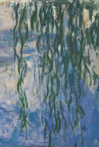 Nilüferler, 1916-19 tuval üzerine yağlı boya, 161015 detayı by Claude Monet